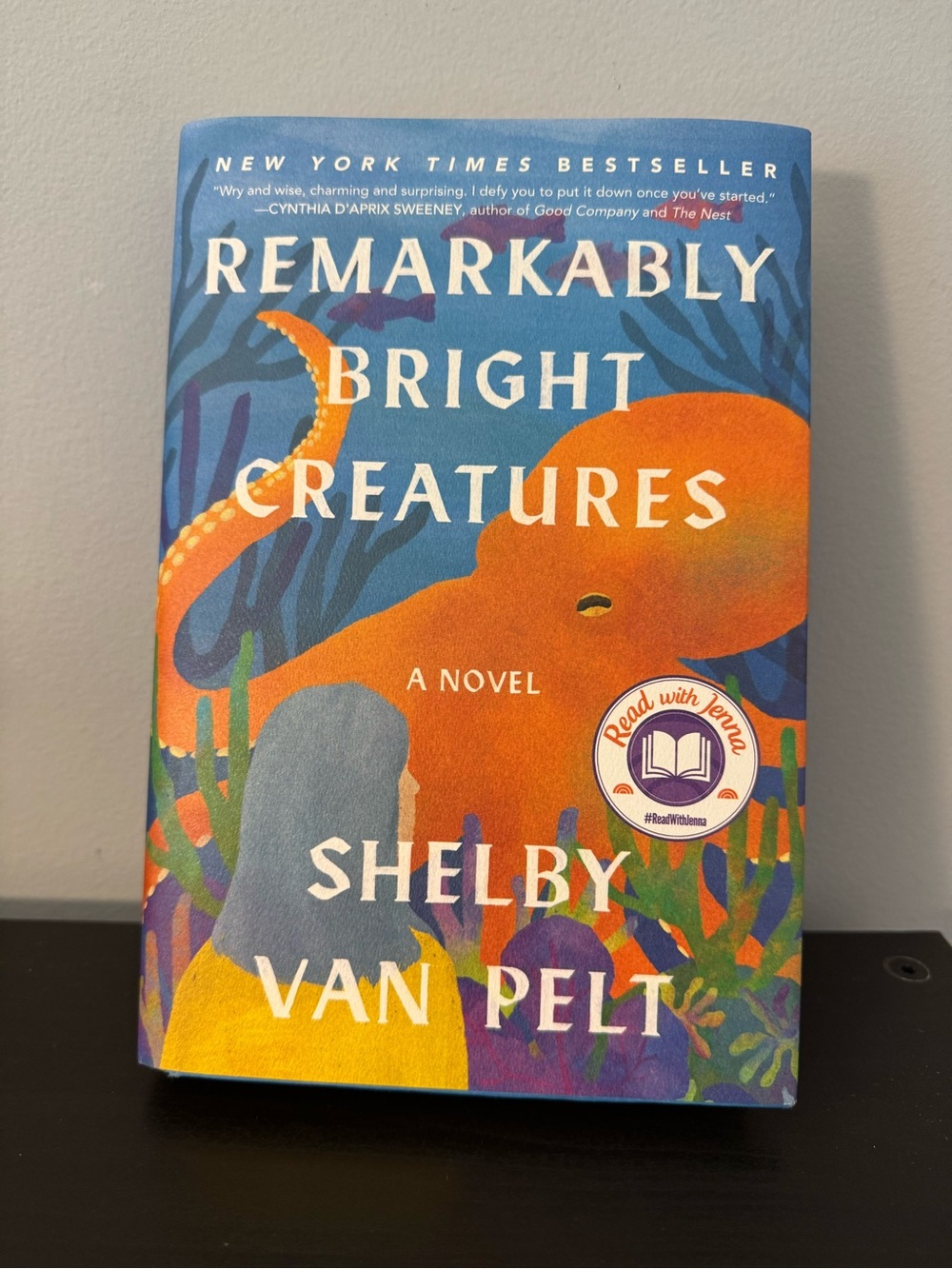 Remarkably Bright Creatures novel by Shelby Van Pelt Hardcover book dust jacket